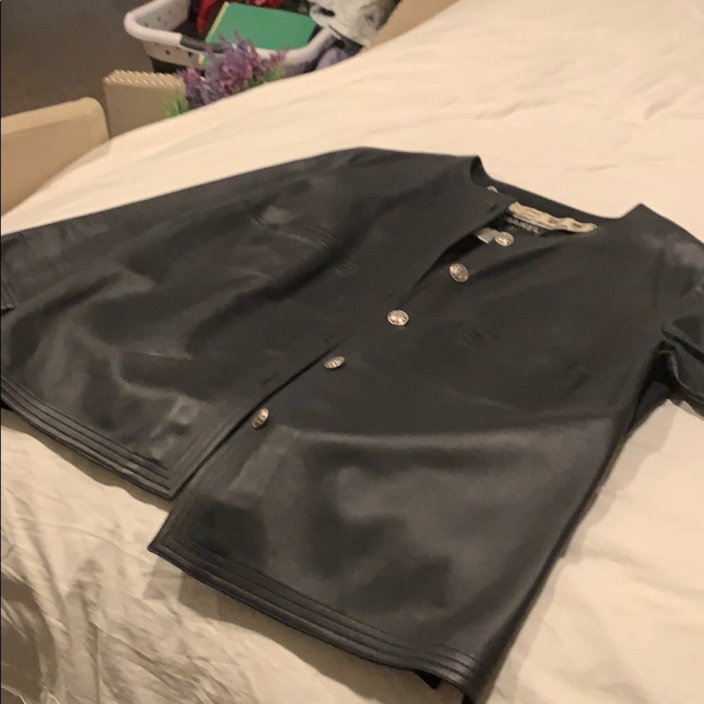 Chanel lambskin jacket Euro size 50 (about a 14)